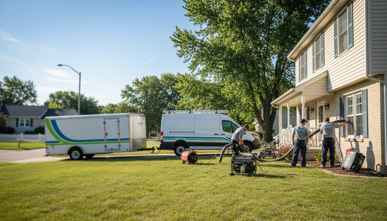 Flooded Basement Restoration And Cleanup With Repair in Hazelton, KS near me